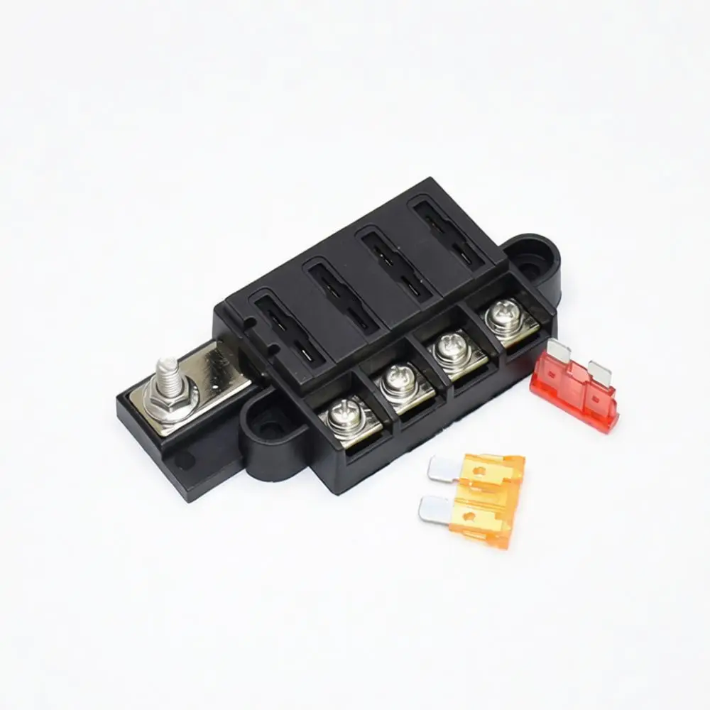 Heavy Duty Auto Blade Fuse Block Holder For Car Truck Marine Rv Electrical Circuit Organization Components