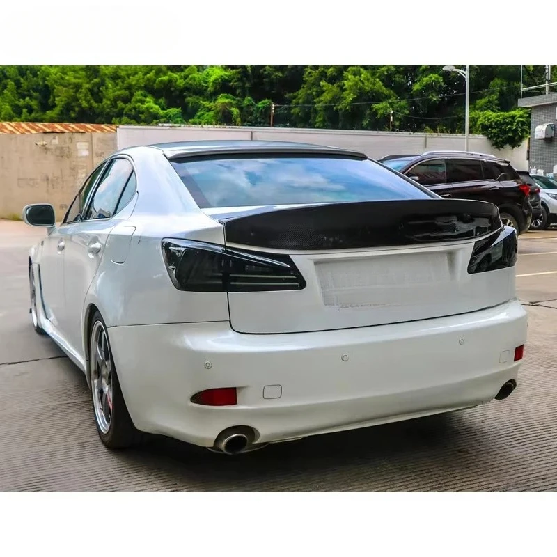 

Высококачественный карбоновый задний спойлер (антикрыло) для Lexus IS 2006-2012, модифицированный, с крепежными болтами