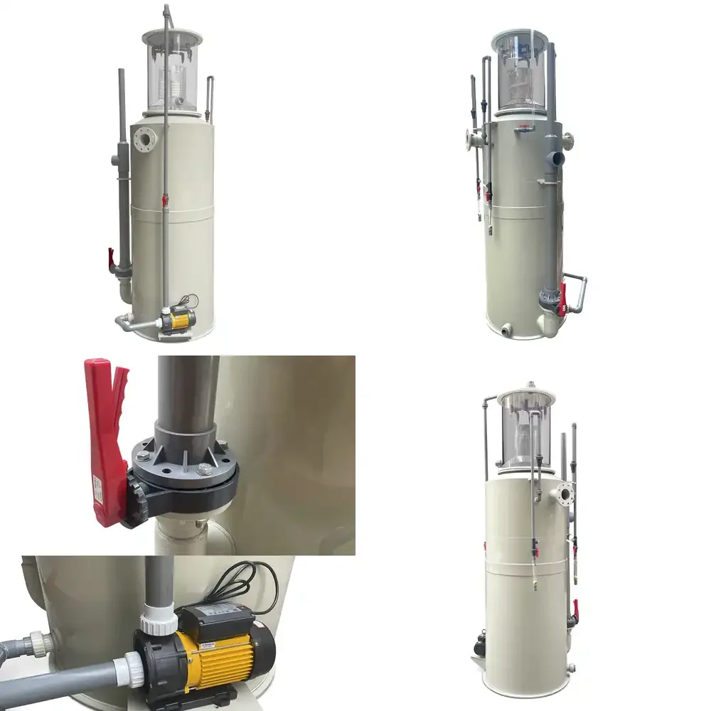 

QihangRAS Factory 10m3-150m3 Nano Bubble king Skimmer for Seawage Water Aquaculture Ras Fish Farm Protein Skimmer