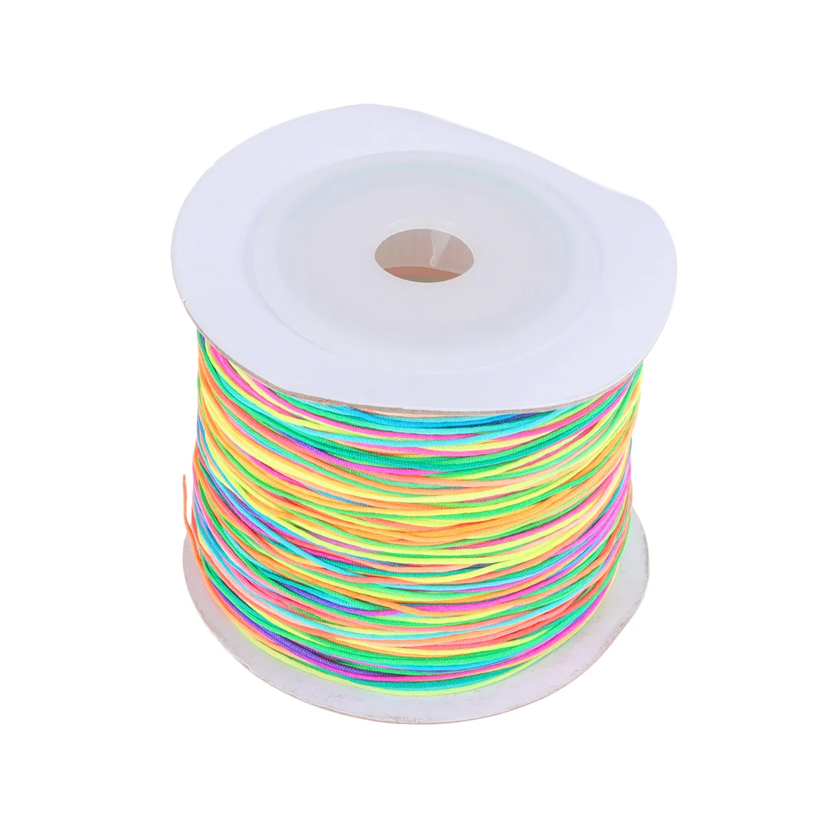 

1 Roll Colorful Braided Rope Hand-Woven Rope for DIY Necklace Hanging Cord Jewelry Making Bracelet Craft Supply