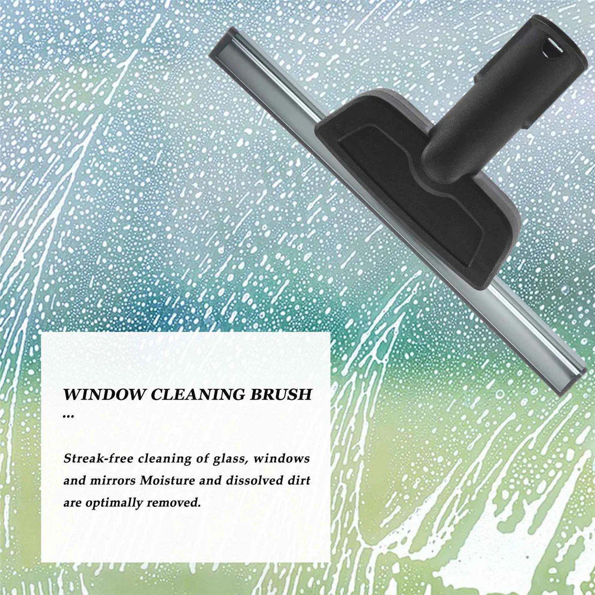 สำหรับ SC2คาร์เชอร์ SC3 CTK10 SC4 CTK20ที่ทำความสะอาดกระจกที่ขูดแปรงกลมสำหรับกระจกทำความสะอาดด้วยไอน้ำทำความสะอาดความชื้นในร่องที่สะอาด