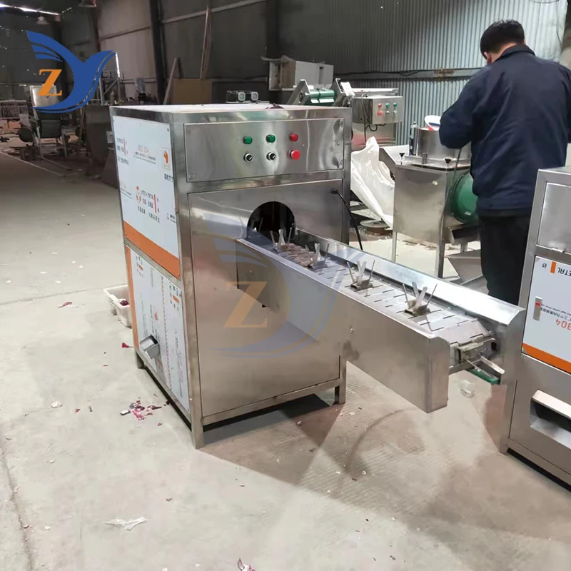 Onion Cutting and Peeling Machine 500kg per Hour Home Commercial Electric Large Automatic Stainless Steel Pneumatic Processing