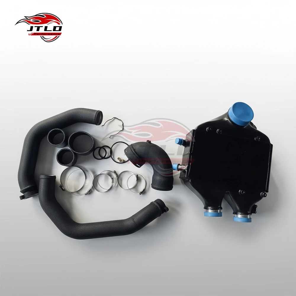 HOT SELL Aluminum Performance Intercooler + Turbo Inlet Pipe Kit For BMW F80 M3 F82 M4 F87 M2 Competition S55 2014-2020