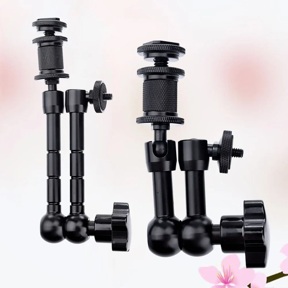 

Articulating Arm 11 Inch Adjustable Friction Power for Camera LCD Monitor Aluminum Firm Mounting Swivel Head