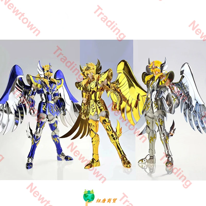 In StockShineTime/ST Model Saint Seiya Myth Cloth EX Hyoga Cygnus God V4 Bronze Knights of The Zodiac Action Figure