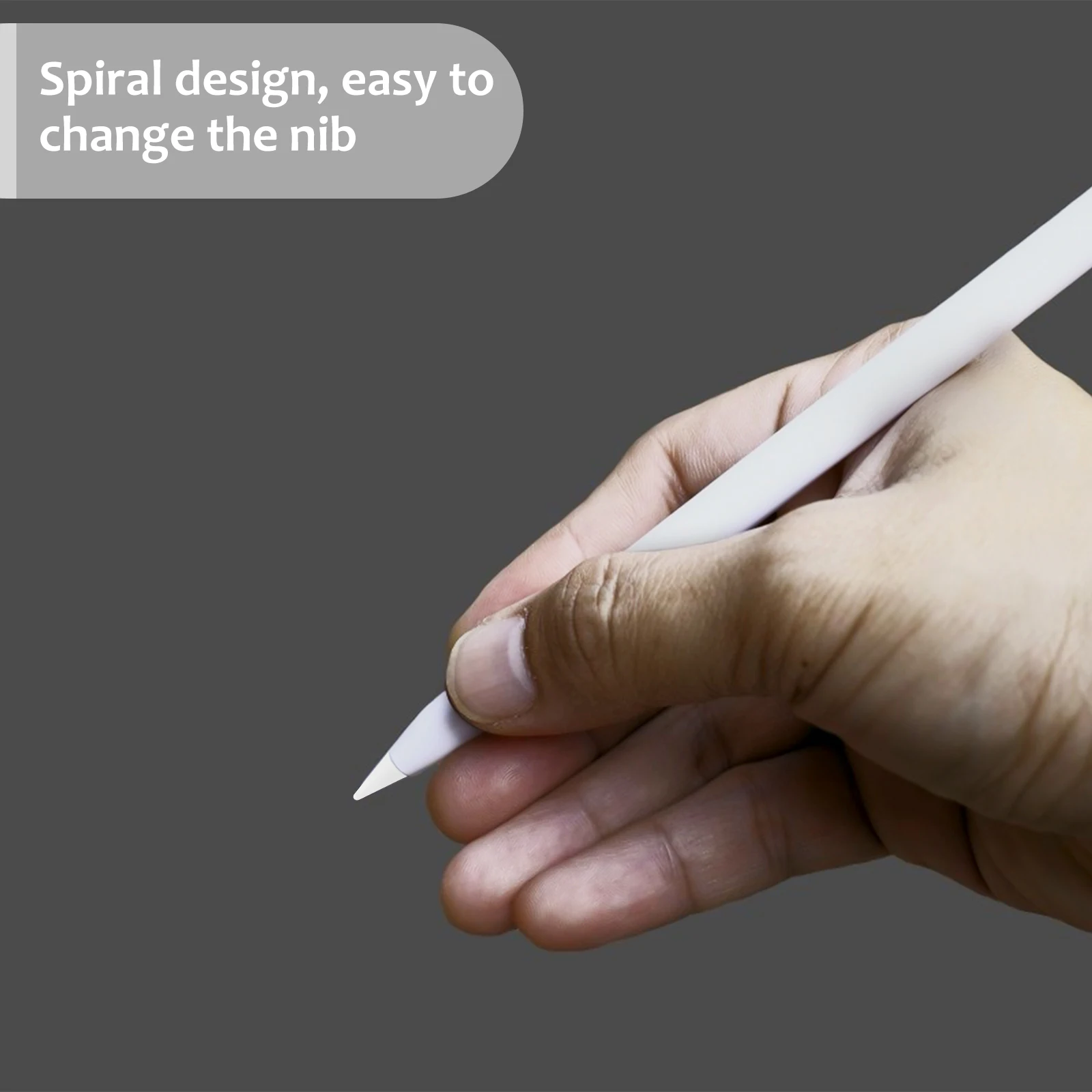 

2pcs Capacitive Stylus Pen Tips Sensitive Anti-Scratch Replacement Fiber Tips For Stylus Pens Protective Pen Caps Swift Writing