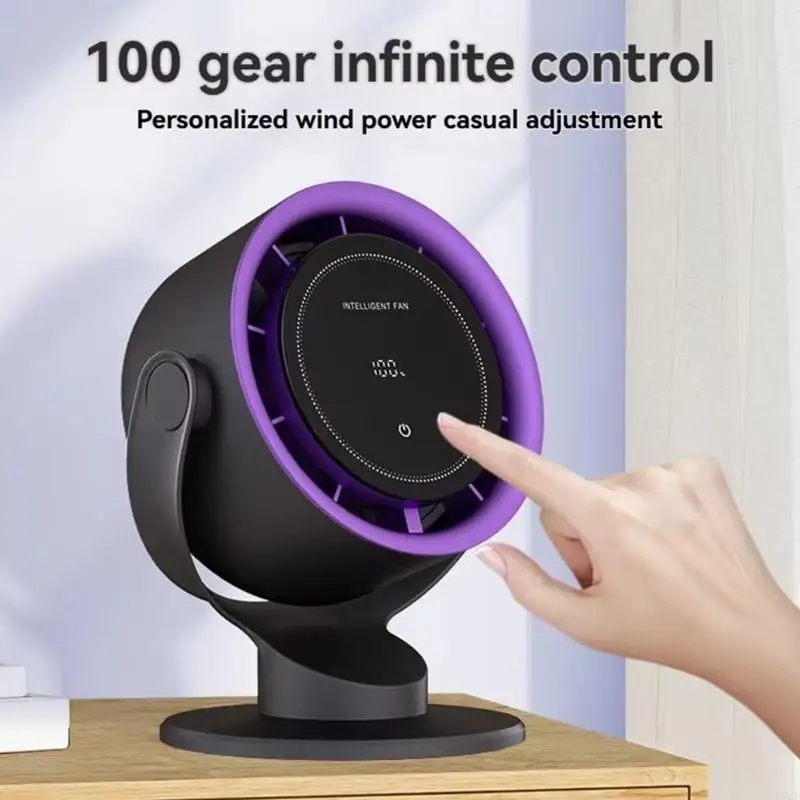 F92F quạt máy tính để bàn nhỏ thực tế Quạt quạt tường thoải mái 4000mah quạt làm mát không khí sạc để sử dụng tại nhà