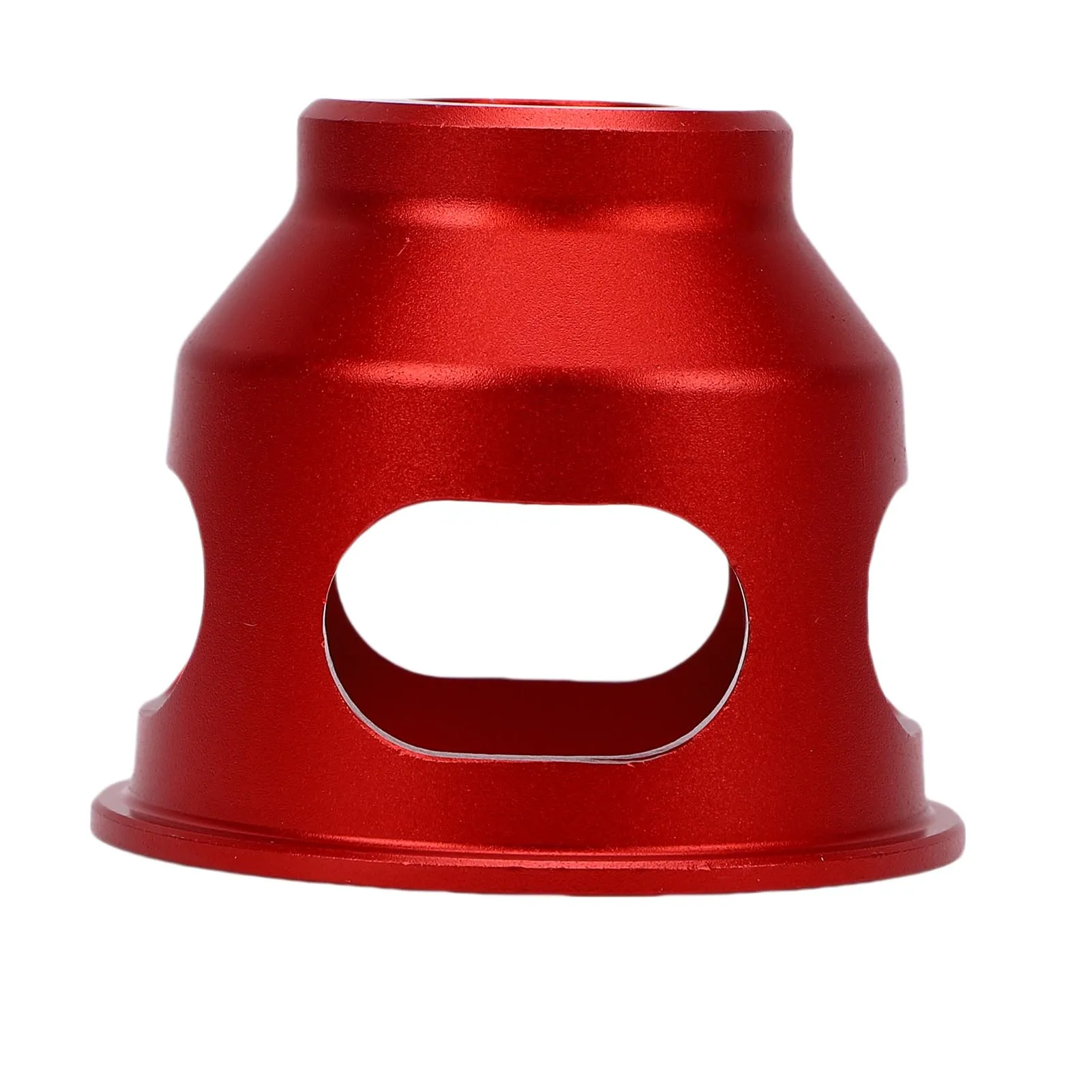 Vertikale Bohrerbefestigungen für die Holzbearbeitung, 90-Grad-Lochstanzer-Werkzeug aus Aluminiumlegierung mit 9-teiligen Bohrbuchsen für die Tischlerei, Rot