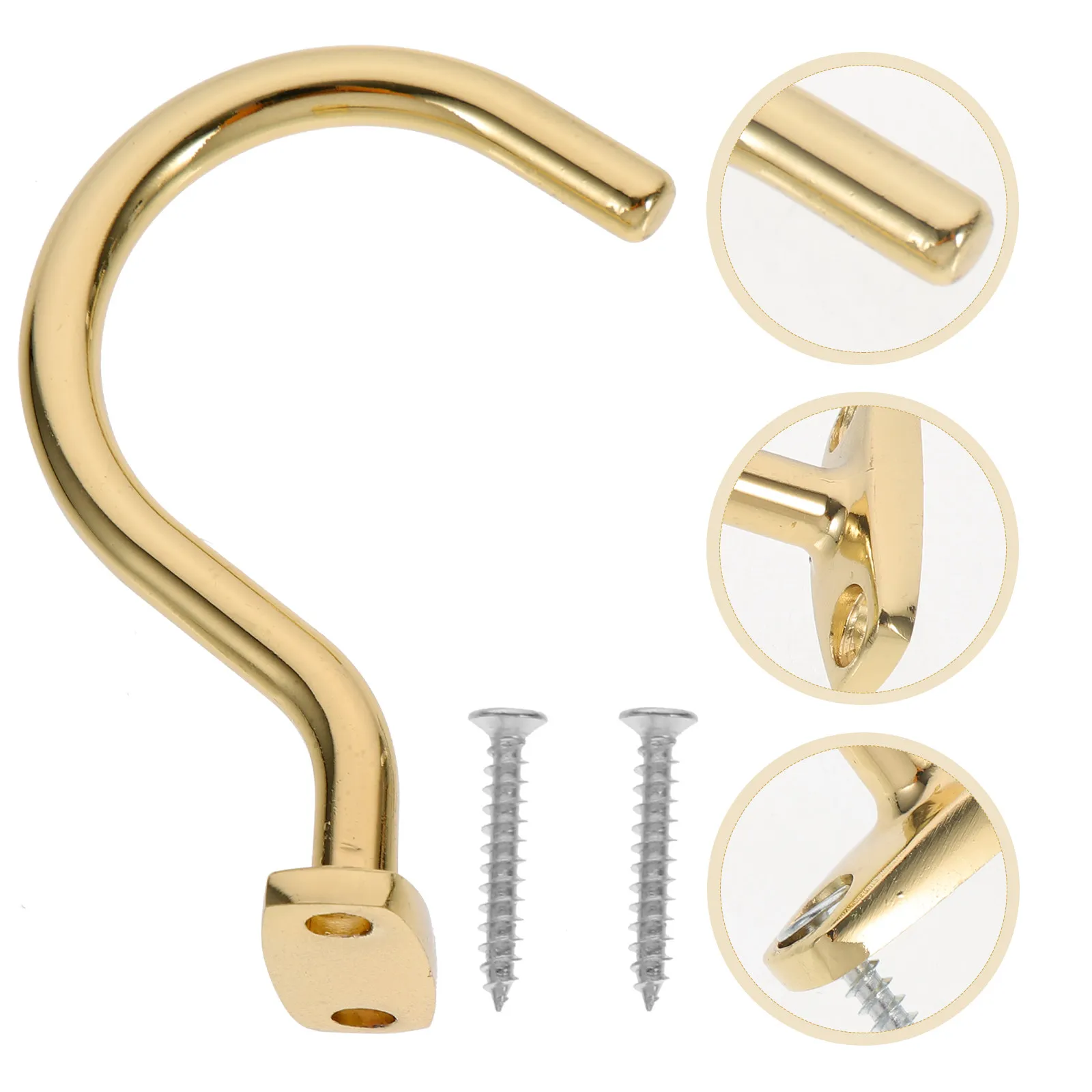 

1Set Snooker Hook Sturdy Wear-Resistant Design Fits Most Cues Flush Mount of Pool Table Extra Storage Space Billiard