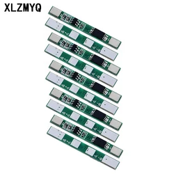 10PCS 1S 3.7V Lithium Battery Protection Board Single Cell 4.2V Charge Short Circuit Proof 2.5A Current BMS 18650 Li-ion Lipo 2A