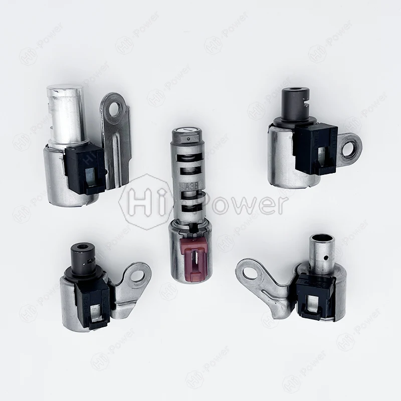 5PCS U340E Transmission Solenoid Kit for Toyota Allion 2002-2007 4 SP FWD 1.5L U340E U341E U340F