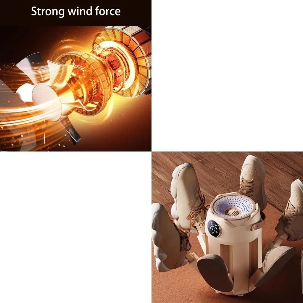 

27RB Electric 6 Prong Boot Dryer Rapid Drying Technology Quiet Heating Foot Care