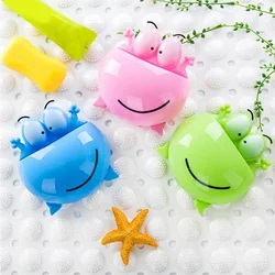 Strong Suction Wall Frog Shaped Tandenborstelhouder Stand Brush Rack Bathroom Toothbrush Holder