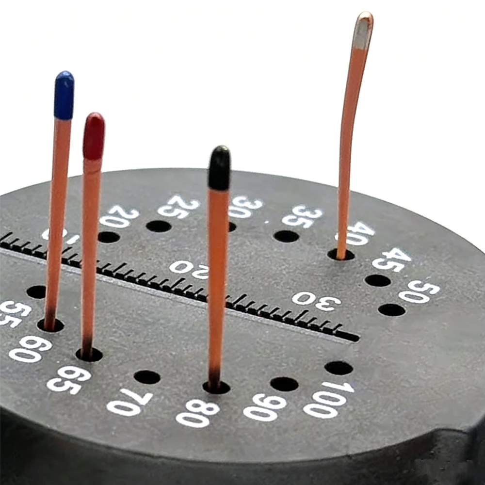 Autoclavable Dental Endo Ruler Set Gutta Percha Cutter and Calibration Base for Root Canal