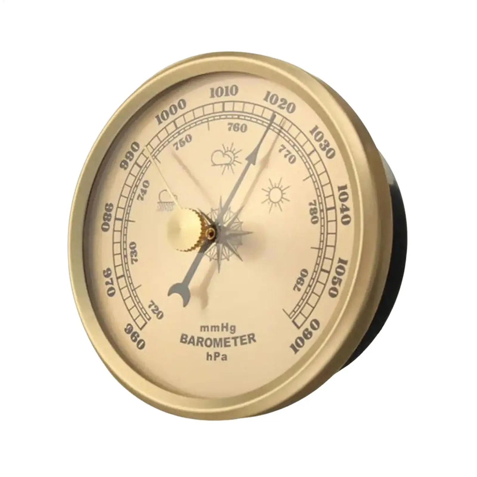 Station météo avec jauge de pression barométrique pour le jardin, baromètre portable pour la pêche, le surf, la randonnée, le camping, la navigation de plaisance, la chasse
