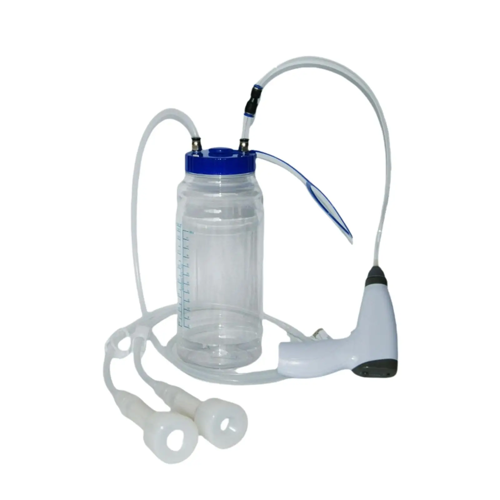 Electric Cow Milking Machine with Rechargeable Battery Five Speed Suction Milk Collection Device for Small Farms