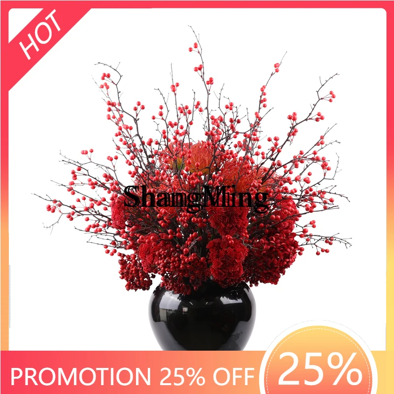 

CL simulated flower art bonsai fake flower green plant sales office entrance soft decoration