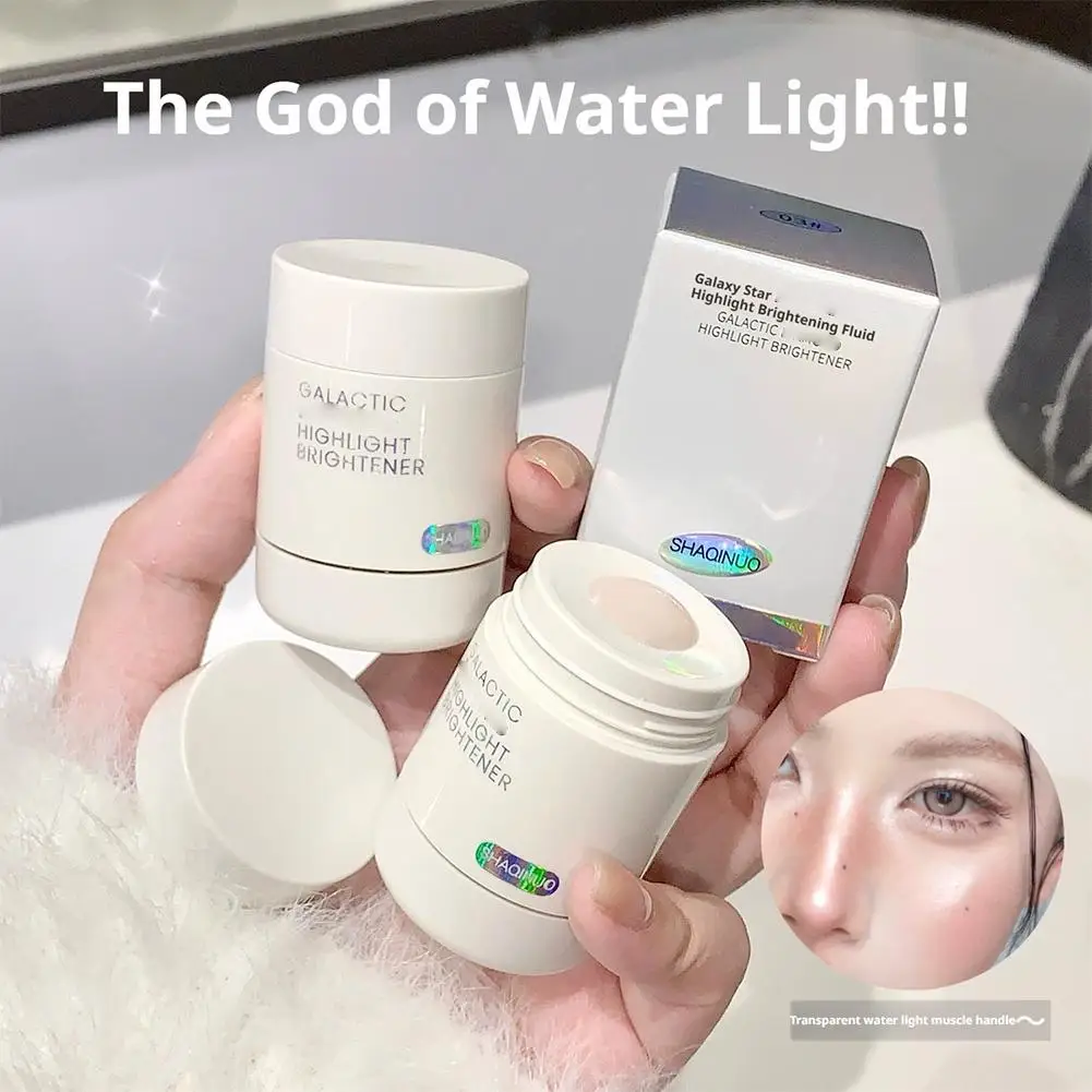 Parelmoer Fijne Glitter Sprankelende Gezichtsverhelderende Vloeistof Natuurlijk Langdurige Lichtgevende Hydraterende Verhelderende Vloeistof