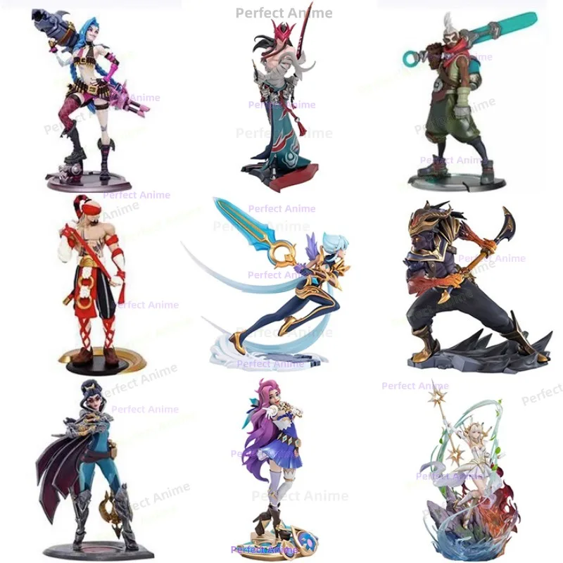 Original League Lee Sin Ek Yongen Yasuo Vayne Seraphine Riven LOL Peripheral Toys Collectible Gifts