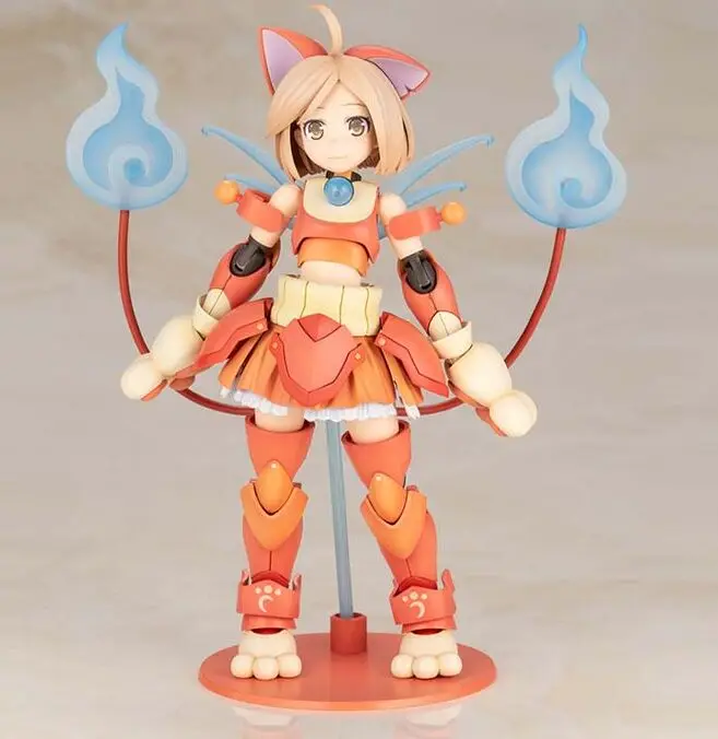 Original Kotobukiya KP464 LBCS JIBANYAN soukou musume tsugumi kozakura PVC assembly Model kit toy Figure