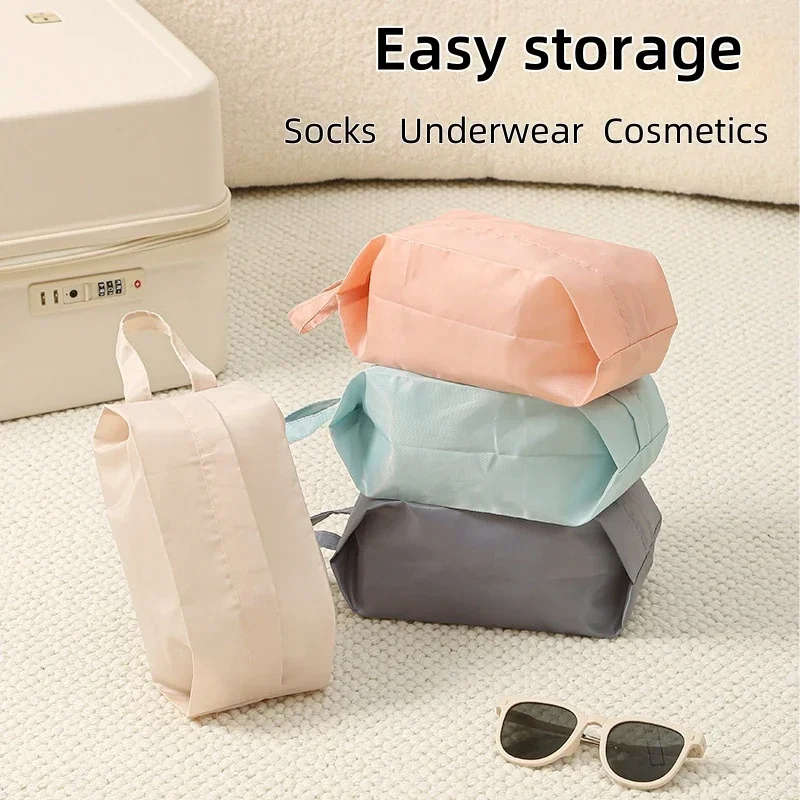 Portable Travel Underwear Storage Bag Underwear Socks Sorting and Packaging Baghand-held Clothes and Miscellaneous Storage Bag
