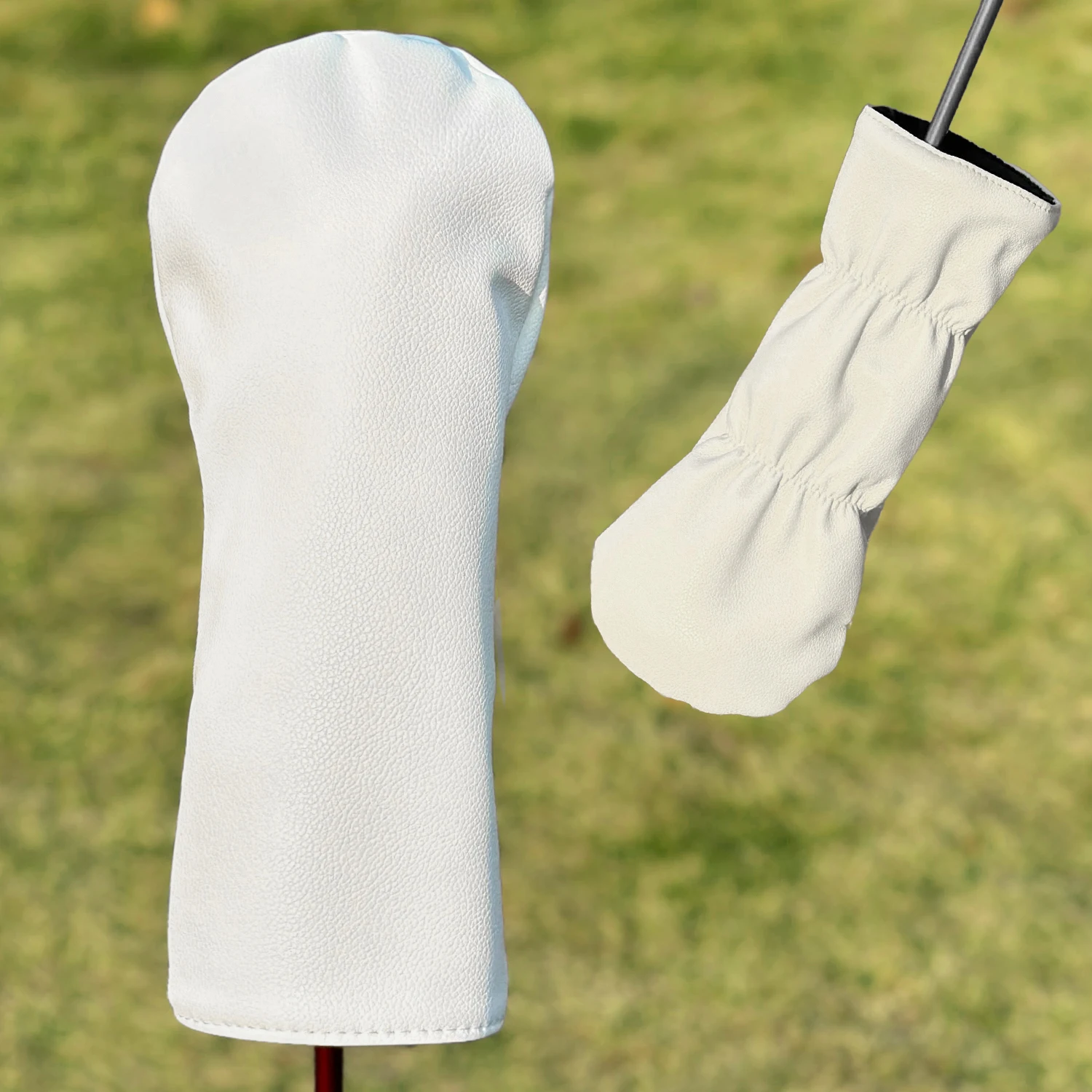 Blank Design Style Golf Club Covers for 1pc/4pcs Driver, Fairway, Hybrids - Head Covers for Golf Clubs image 4
