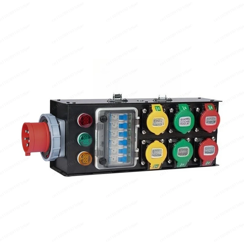 Rectangular stage lighting controller electric power box power issuing device 6CH 16A event output power distribution