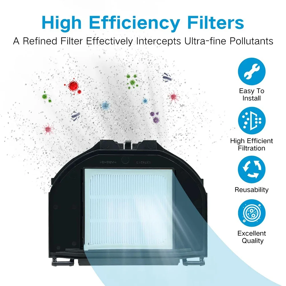 Cleaning Brush Filters Attachment Floor Household Cleaning Part Replacement Robotic Spare For Shark RV2310/RV2310AE