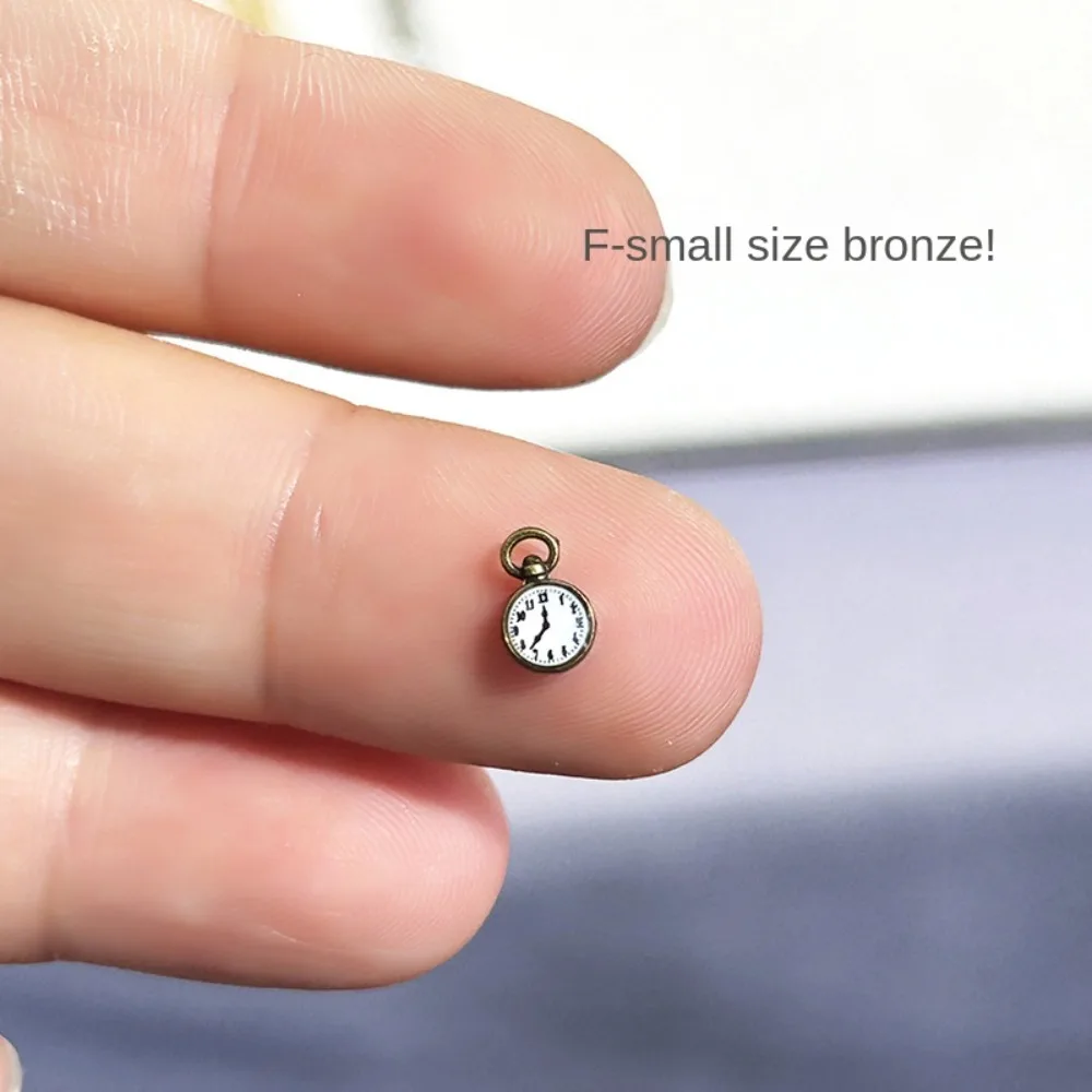 Necklace Watch Dollhouse Simulation Pocket Watch Ob11 Accessories Vintage Mini Necklace Pocket Watch Simulation Alloy view 3