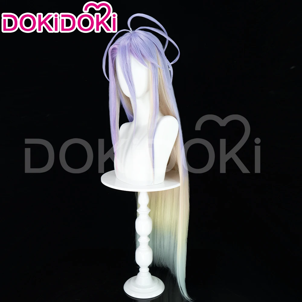 IN STOCK Shiro Wig Anime No Game No Life Cosplay DokiDoki Women 80cm Long Hair Shiro High Heat Resistant Chiristmas Free Wig Cap