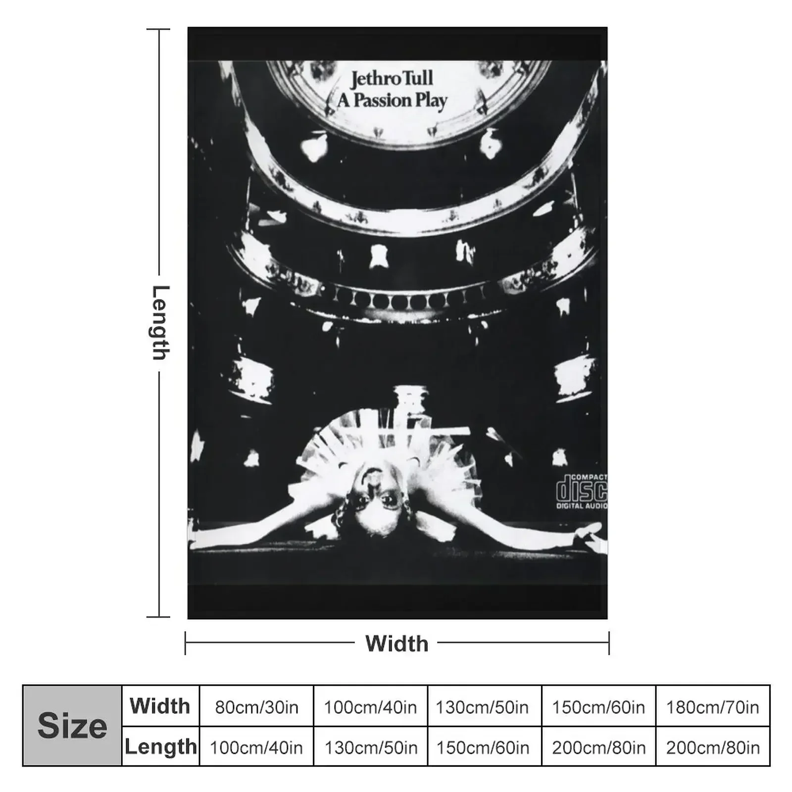 Jethro Tull a passion play Throw Blanket anime Cute Polar Bed Fashionable Luxury Brand Hairys Blankets