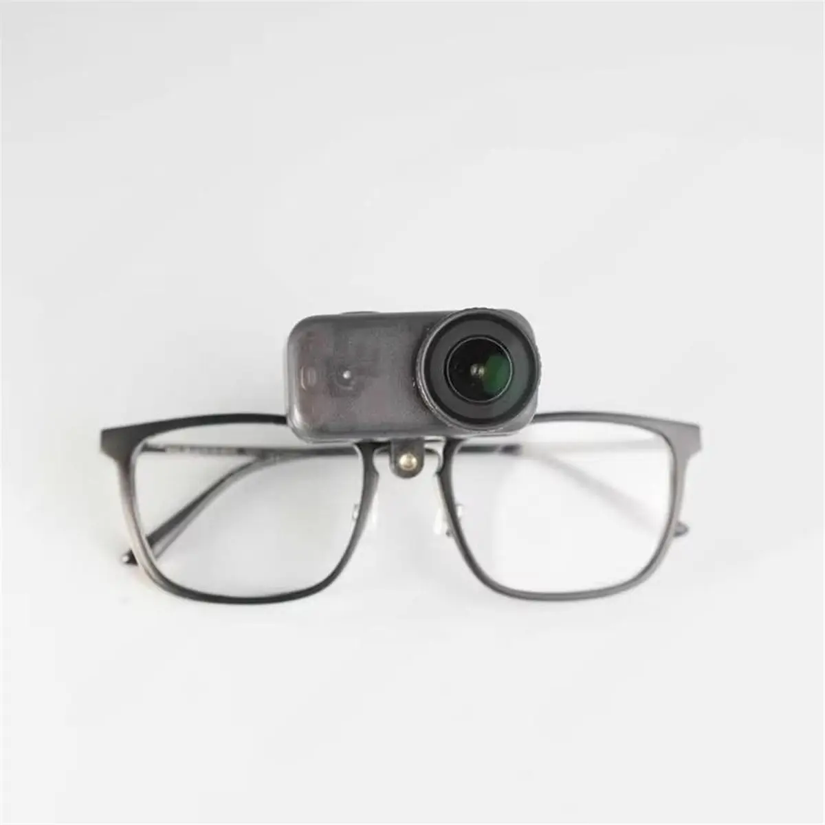 For Nano Camera Magnetic Mount Eyeglass Frame Clip Bracket Eye-Level POV Accessories Horizontal