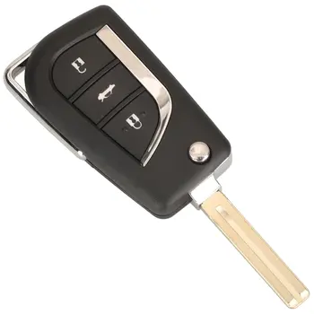 jingyuqin 3鍵遙控汽車鑰匙,適用於豐田RAV4、凱美瑞、AURIS 2015-2017款,FCCID:12BFE-01 10 最佳銷售 2015年豐田Auris配件 - №9