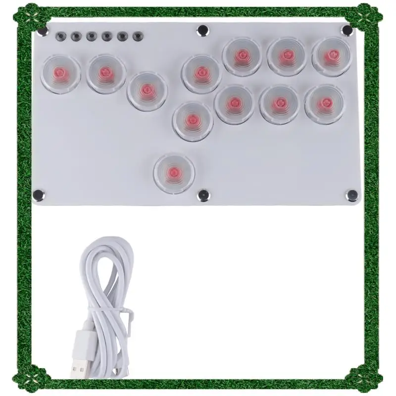 24시간 배달 PS4/PS3/스위치/PC 아케이드 히트박스 컨트롤러 파이트 스틱 C용 12키 조이스틱 아케이드 스틱 컨트롤러