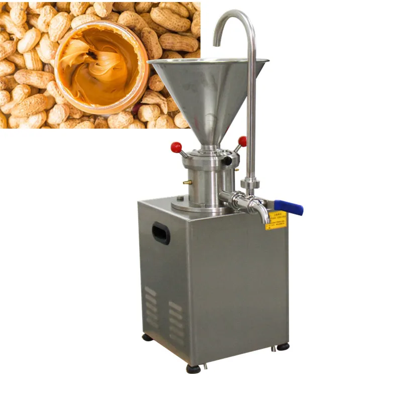 JMC60 4.5L colloid mill machine peanut butter making chili sesame meat paste maker on sale