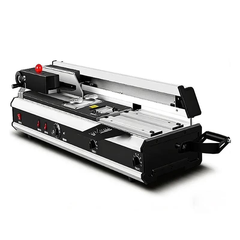 Picture 3: 220v Hot Melt Glue Binding Machine Contract Document Binding Machine File Cover Bindin g Small Manual Desktop Binding Machine