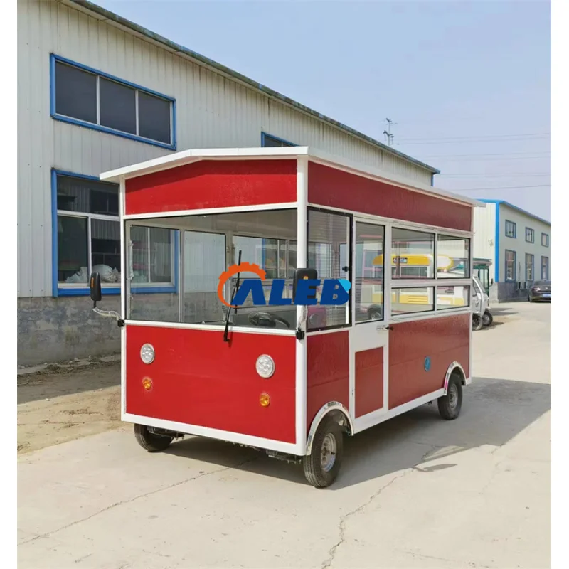 custom.Commercial Mobile Food Truck Snack Truck Night Market Stall Multi-functional Food Truck
