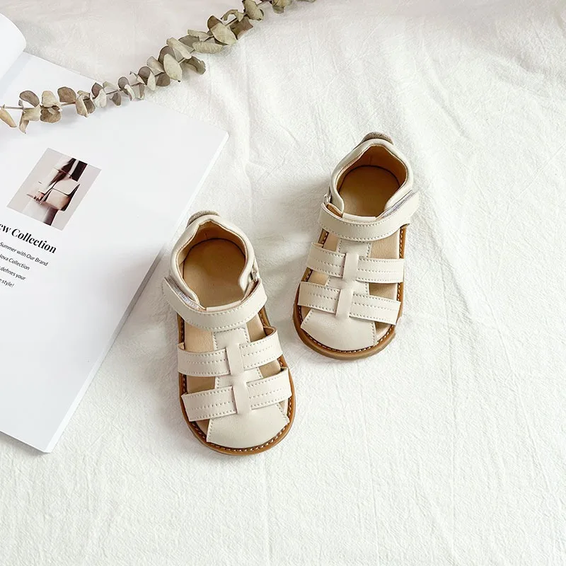 Kinder sandalen Sommer neuen Stil Baby Sandalen Rom bequeme Mädchen Schuhe Französisch Babys chuhe