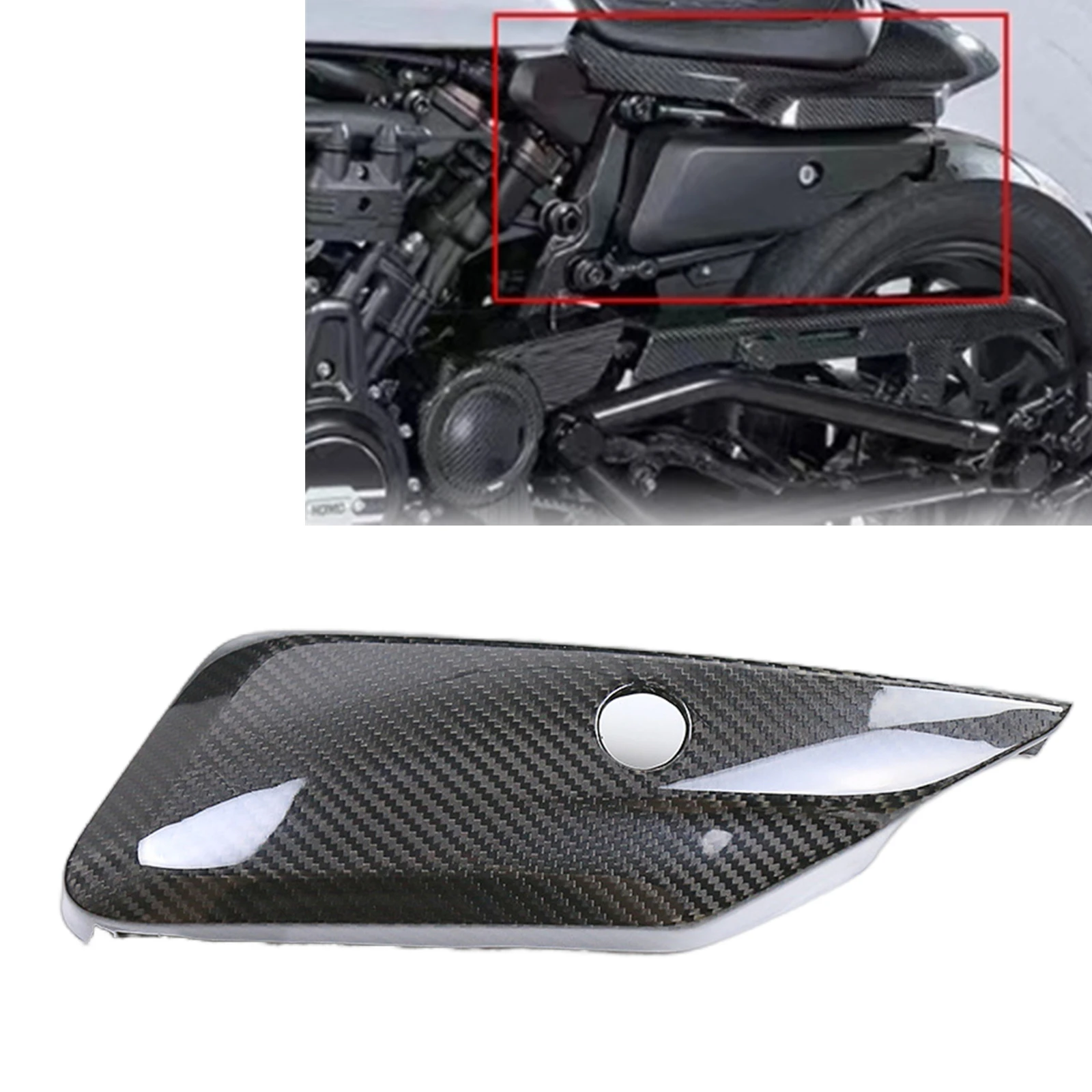 Motorcycle Under Seat Side Panel Cover Fairing Trim For Harley Davidson Sportster S 1250 2021-2024