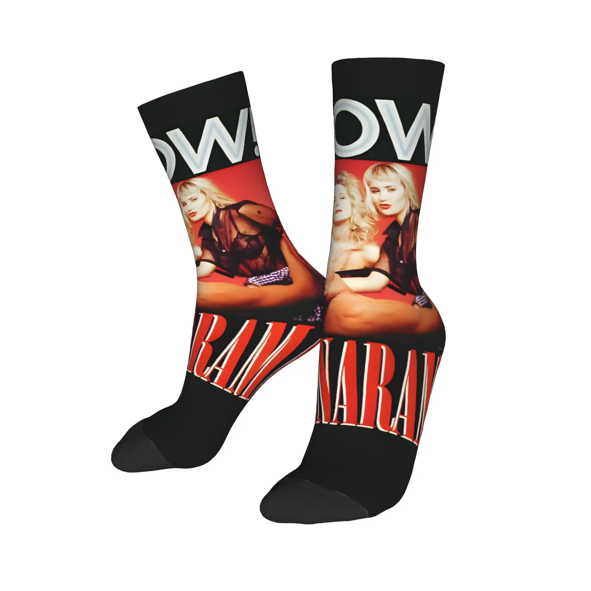 1 Pair Hip Hop Vintage Fan Crazy Men's Socks Unisex B-Bananarama Street Style Seamless Printed Funny Novelty Happy Sock Gift