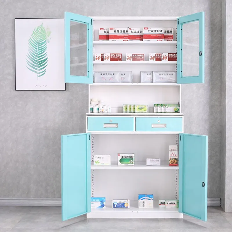 304 stainless steel medicine cabinet clinic medical equipment cabinet aseptic cabinet pharmacy showcase