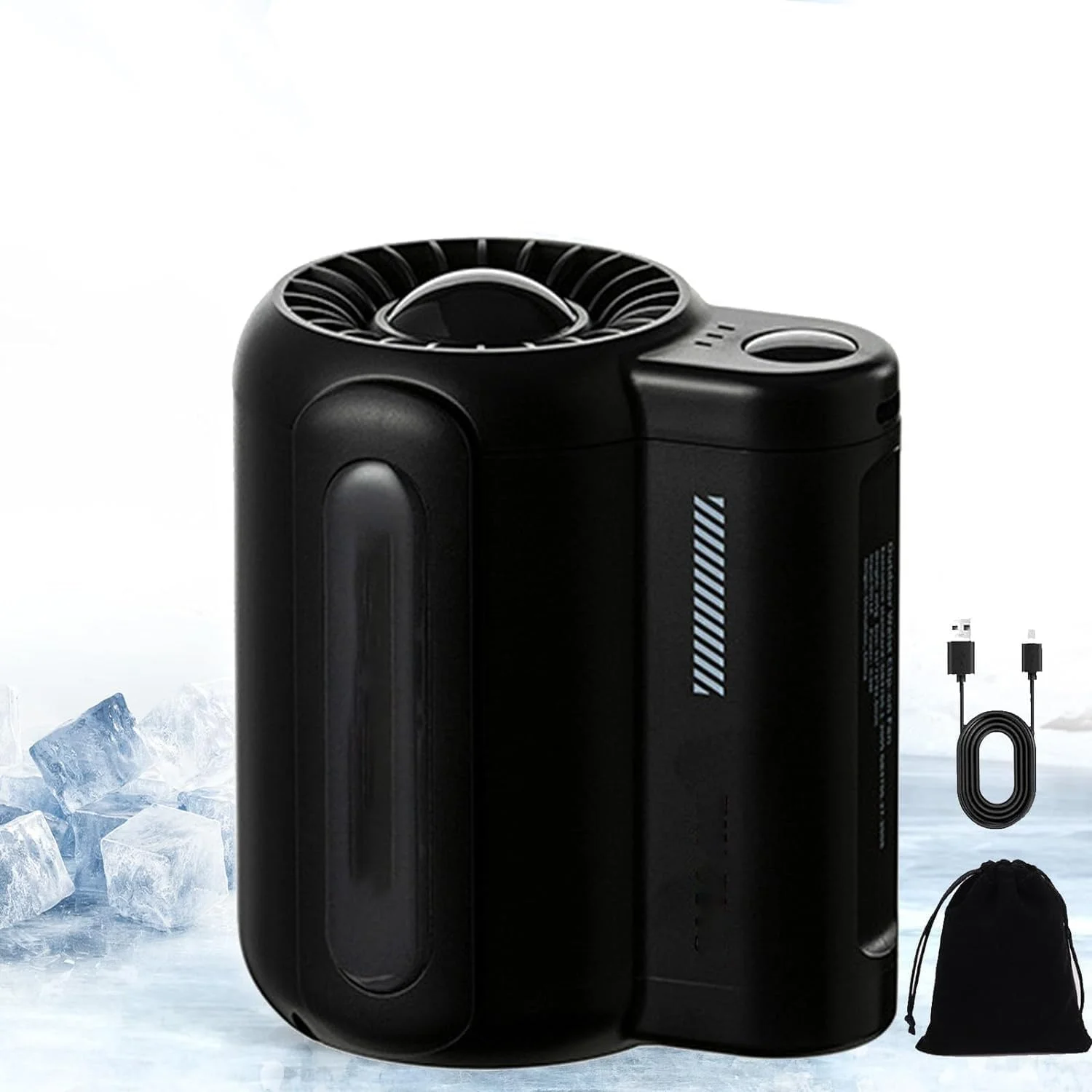 

Ergonable Cool Clip, Under Shirt Fan, Cool Clip Fan Under Shirt,Bladeless Waist Mounted Fan, Personal Fan Under Shirt, Speeds