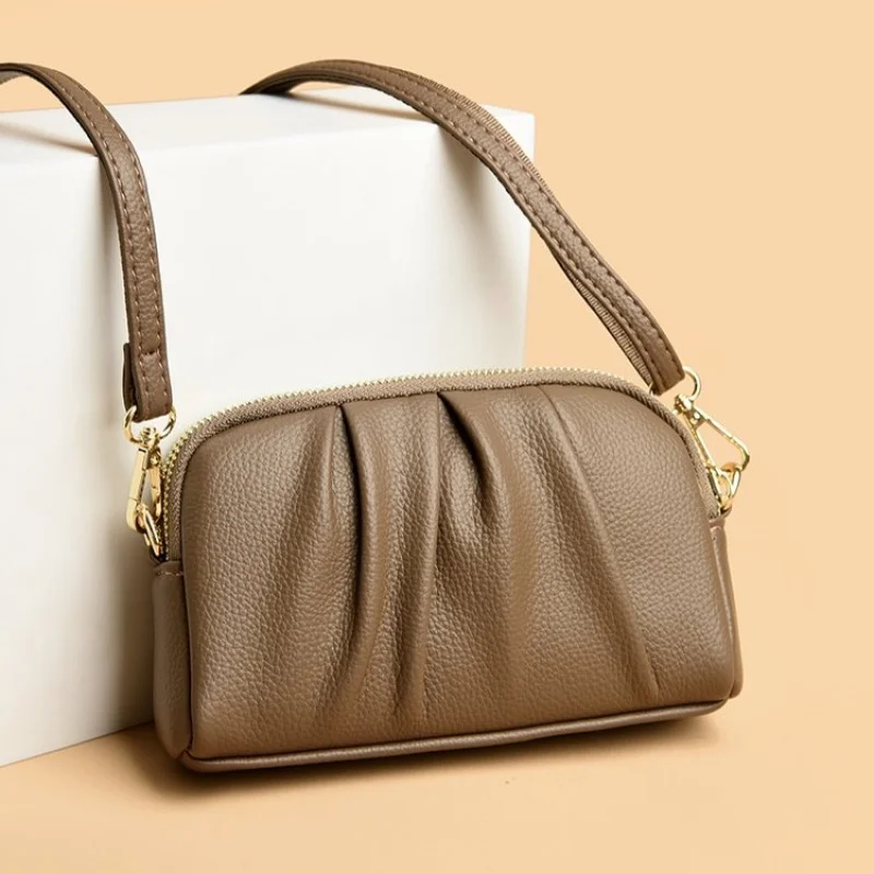 

Знаменитая дизайнерская элегантная кожаная женская сумка через плечо, роскошная брендовая модная классическая винтажная повседневная пригородная сумка ​