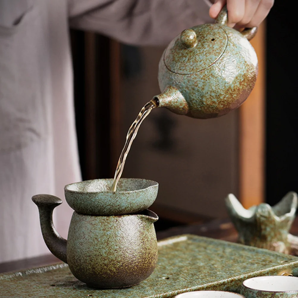 

1Pcs High-Quality Ceramic Tea Drainer Japanese Inspired Design Easy to Use Tea Filter for Home Brewing Accessories