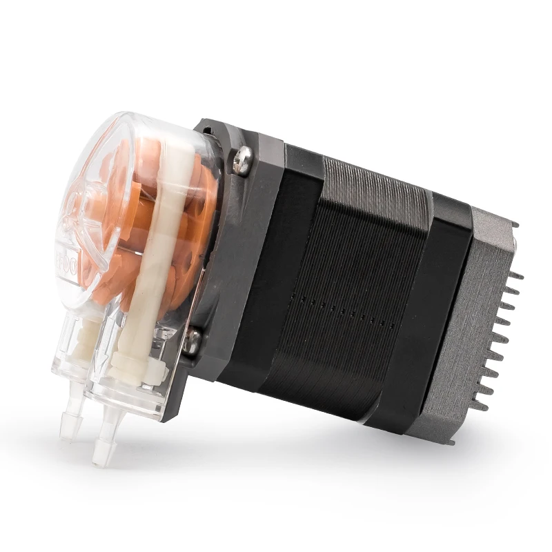 High Precision Stepper Motor Peristaltic Pump Water Beverage Filling Food-grade Tubing 1-200ml/min Small Peristaltic Pump