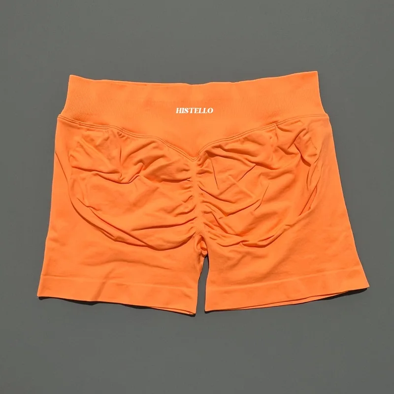 HISTELLO Impact Shorts Df Substitute High Waist Damen Yoga Workout Shorts Nahtlose Leggings Stretch Fitness Gym Laufshorts – Detail 21