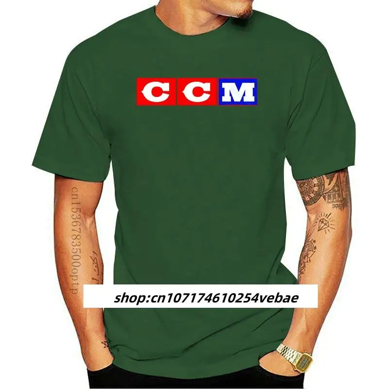 

2024 New CCM Freebie Supply Hockey Logo T Shirt S-2XL High Performance Hockey Equipment