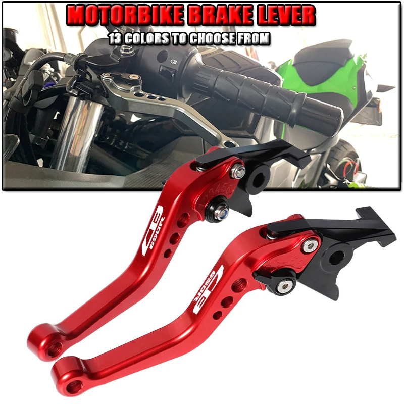 

For Honda CB650R CB 650R CB650 R 2019-2023 Motorcycle Short Brake Clutch Lever Aluminum CNC Adjustable Motorbike Brake Lever