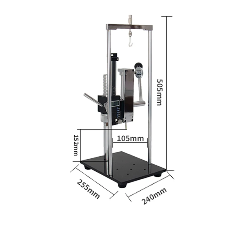 

Screw Type Tension and Compression Test Stand Push and Tension Gauge Installation Test Stand AST Hand Pressed Stand with Ruler