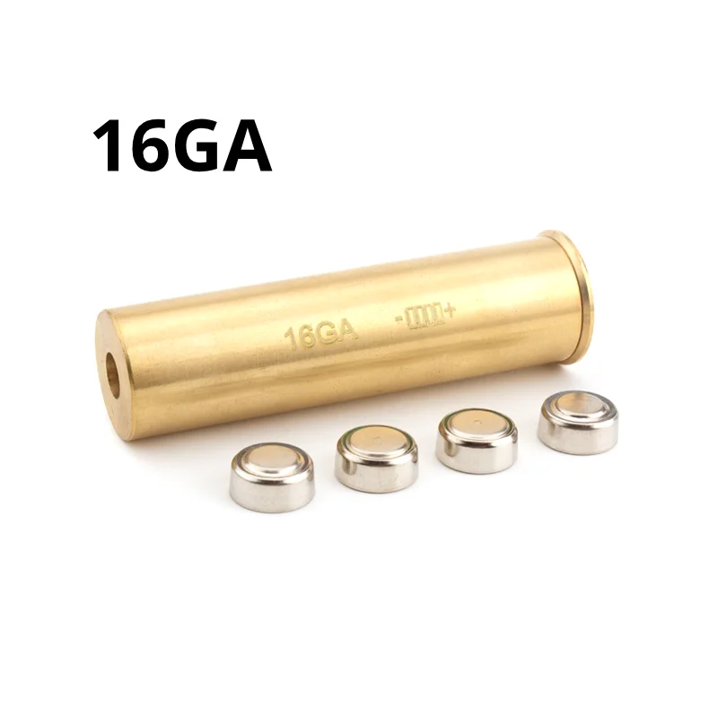 16GA Laser Boresighter 16G collimatore Laser 16Gauge Laser Bore Sight con batteria